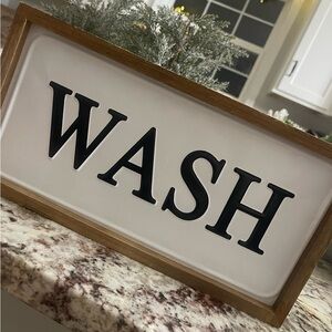 “Wash” & “Dry” Laundry sign 🧺
